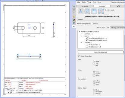 Picture of Tutorial 03 Modifying a Published document